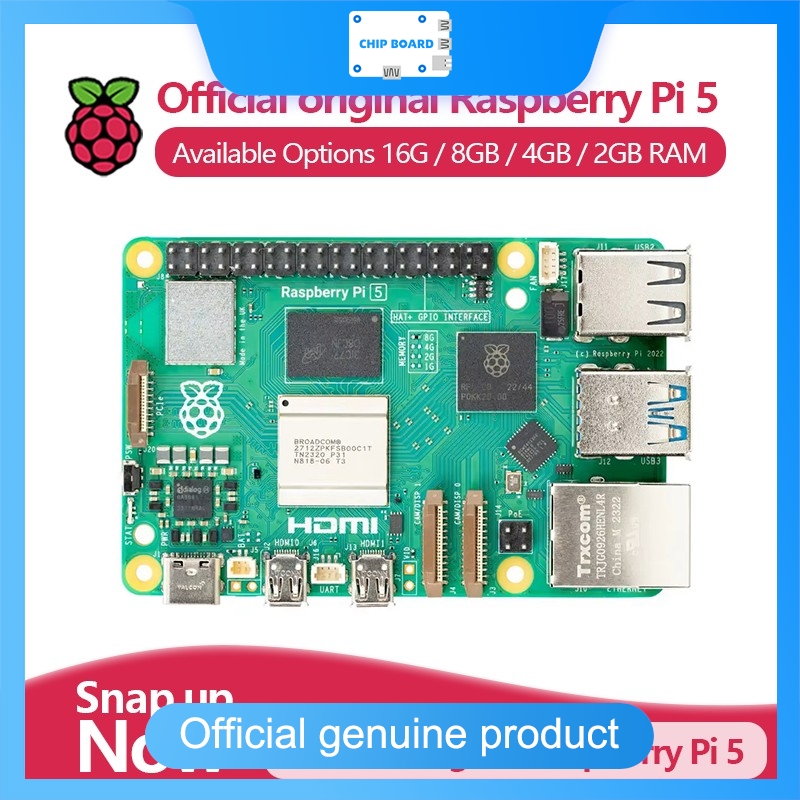 Raspberry Pi 5 8Gb - Official Raspberry Pi 5 Single Board