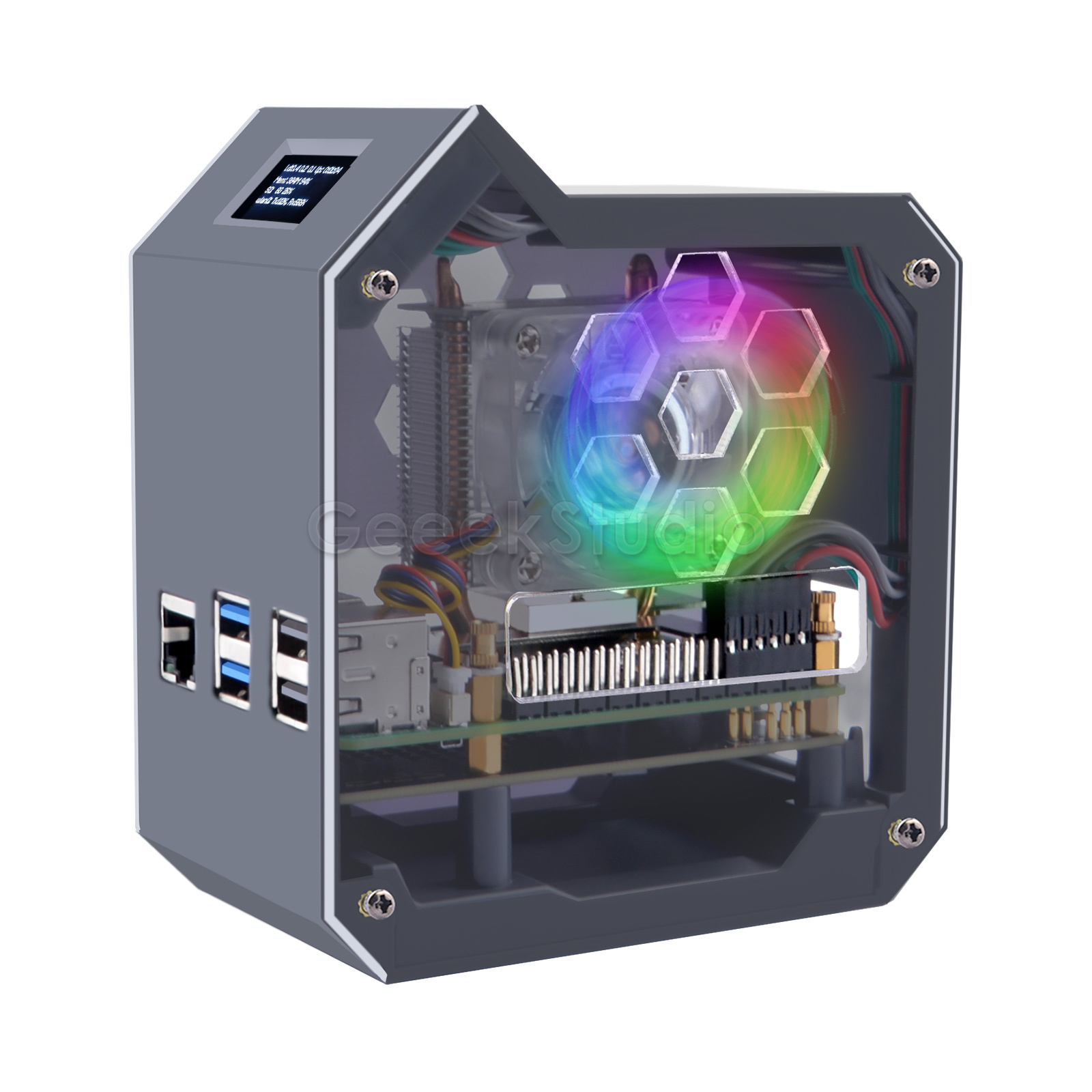 Turing Pi 2 - N07 Minitower NVMe NAS Kit For