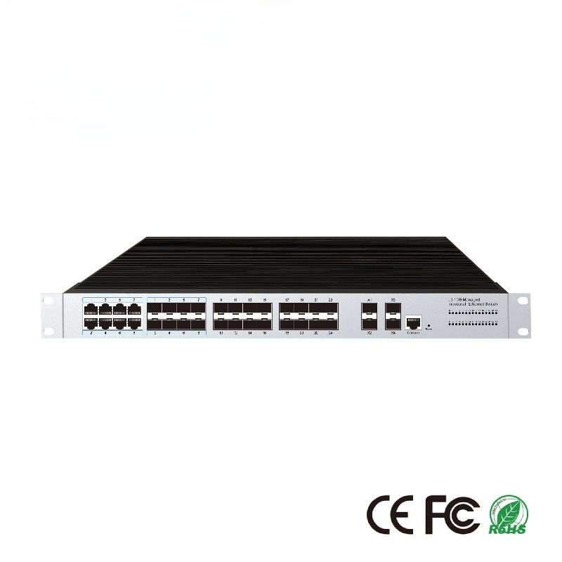 24 SFP Ports Industrial Manage - Sfp+ 10G Managed Switch 8 Port ulasan dan harga