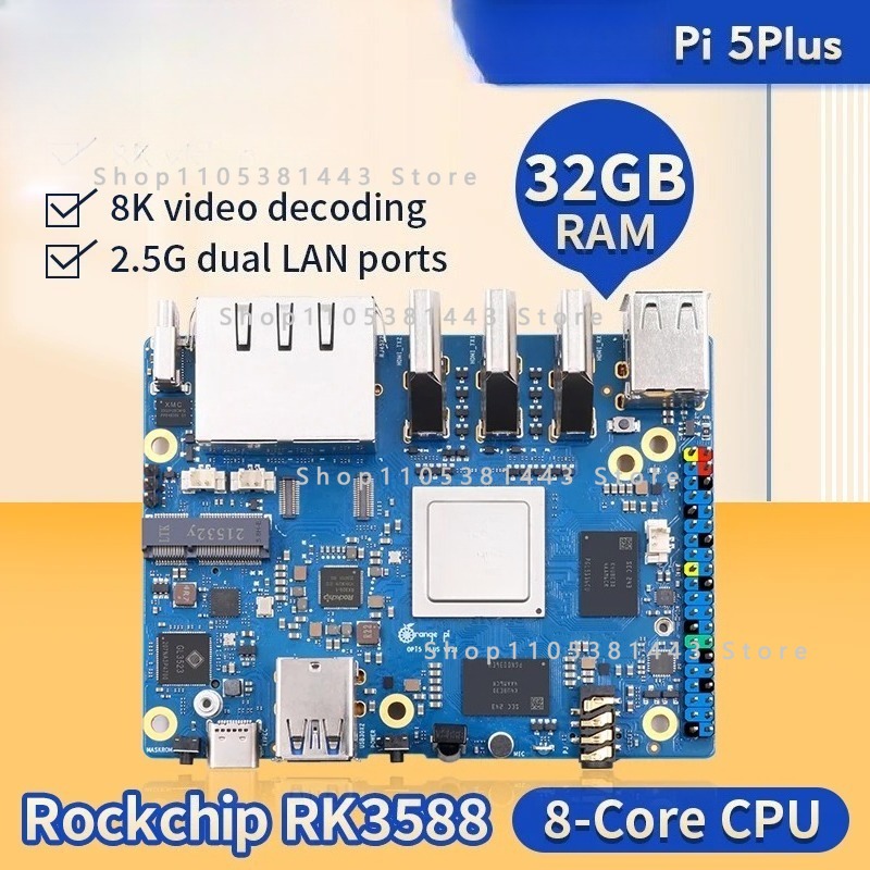 Orange Pi 5 Plus 32gb R-am Sin - Orange Pi 5 Plus 32Gb ulasan dan harga