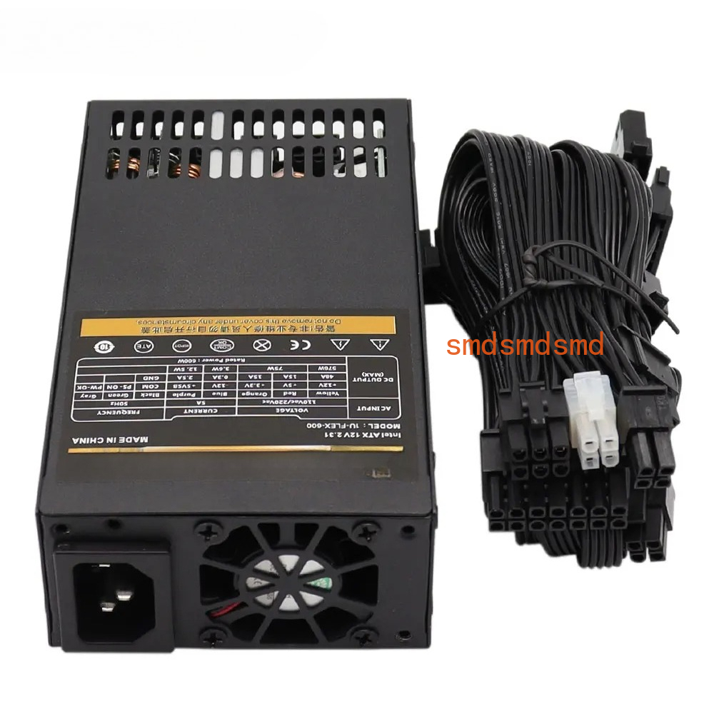 600W Modular Power Supply Smal - Atx Power Supply 1U Flex 500W ulasan dan harga