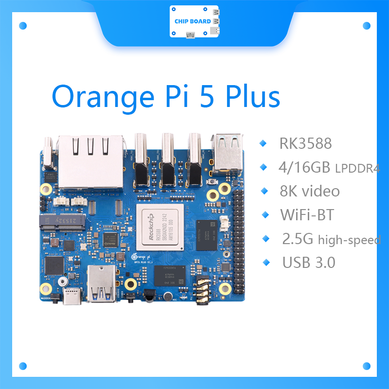 Orange Pi 5 Plus  Single Board - Orange Pi 5 Plus 32Gb ulasan dan harga