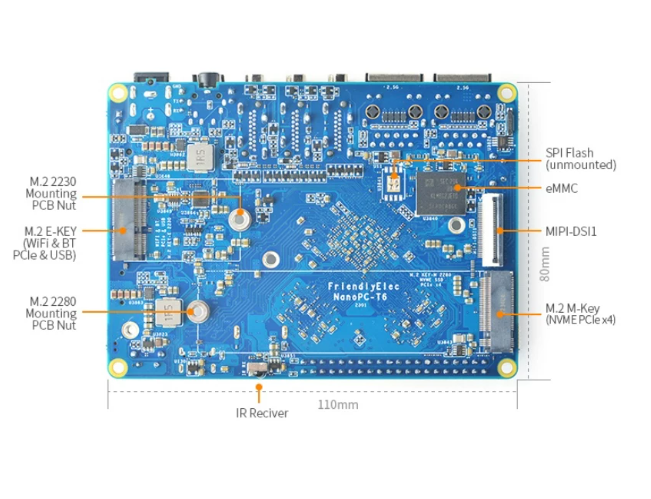 NanoPC T6 Development Board RK - Nanopc T6 16Gb ulasan dan harga
