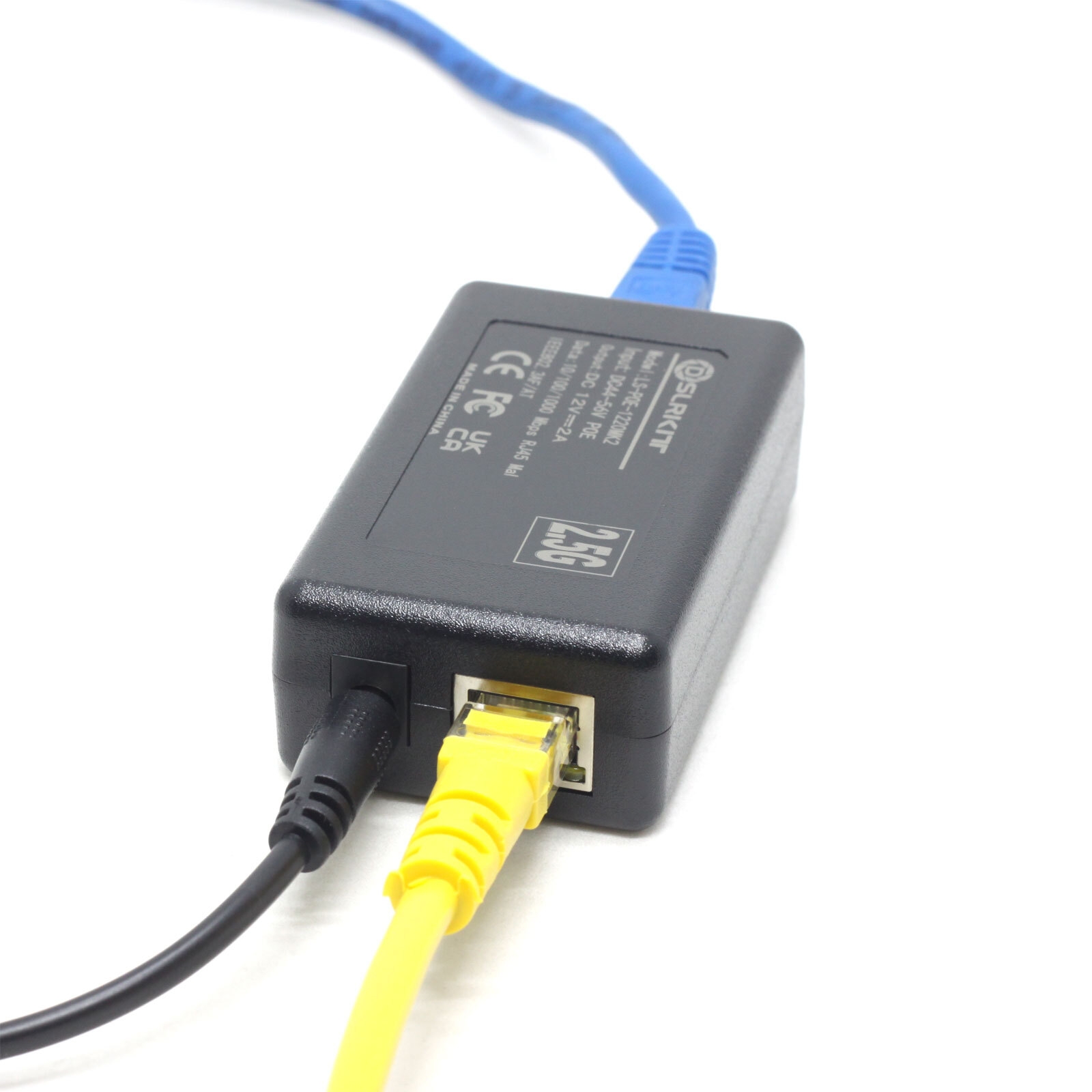 2.5G Gigabit Active PoE Splitt - Active Poe Splitter Gigabit 12V 2A ulasan dan harga