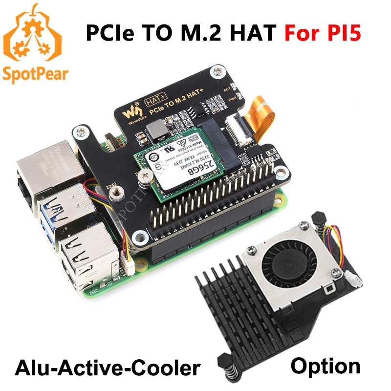 Raspberry Pi5 PCIe to M.2 NVMe - Raspberry Pi 5 8Gb ulasan dan harga