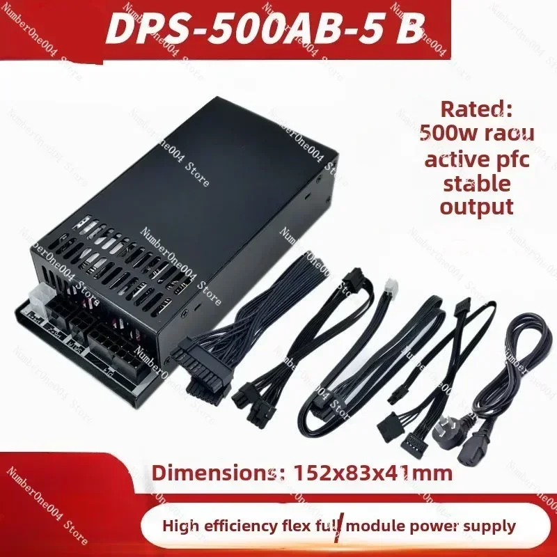 500W 80Plus Gold Flex ATX PSU  - Atx Power Supply 1U Flex 500W ulasan dan harga