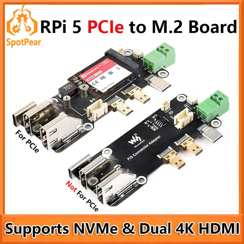 Raspberry Pi 5 PCIe to M.2 Mul - Turing Pi 2 ulasan dan harga