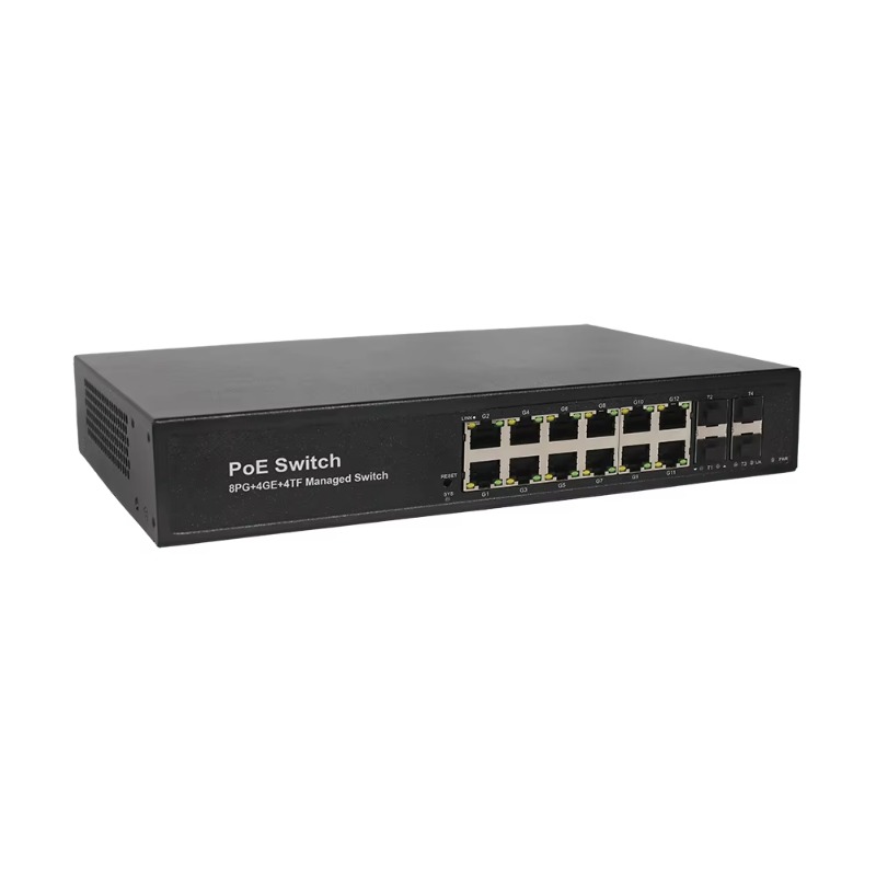 L3 Managed PoE Switch with 8*1 - Sfp+ 10G Managed Switch 8 Port ulasan dan harga