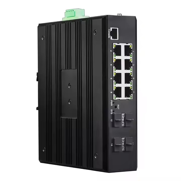 Industrial  L3 Managed 8-port  - Sfp+ 10G Managed Switch 8 Port ulasan dan harga