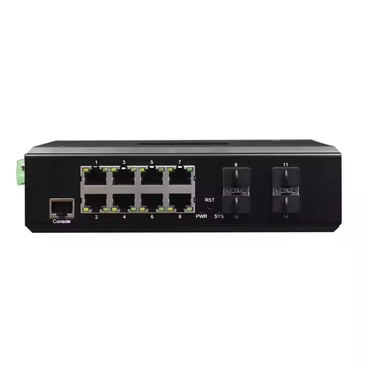 Industrial  L3 Managed 8-port  - Sfp+ 10G Managed Switch 8 Port ulasan dan harga