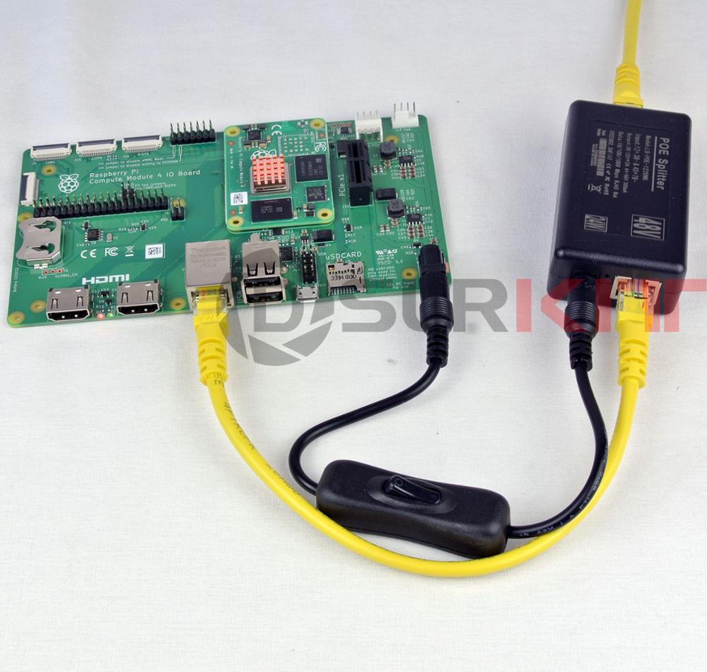 DSLRKIT Gigabit 12V2A Active P - Active Poe Splitter Gigabit 12V 2A ulasan dan harga