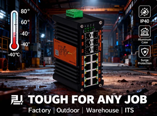 Industrial L2+ Managed PoE Swi - Managed Gigabit Poe Switch 8 Port 802.3At ulasan dan harga