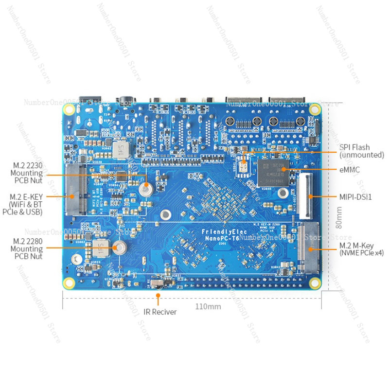 NanoPC T6 Development Board RK - Nanopc T6 16Gb ulasan dan harga
