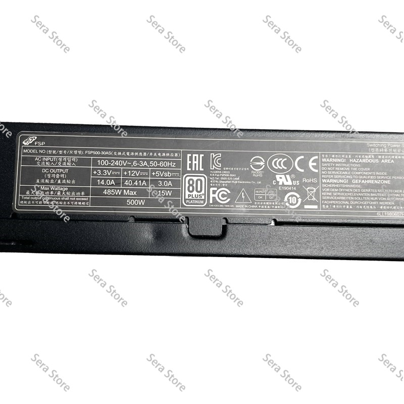 500W Flex ATX Power Supply 80  - Atx Power Supply 1U Flex 500W ulasan dan harga
