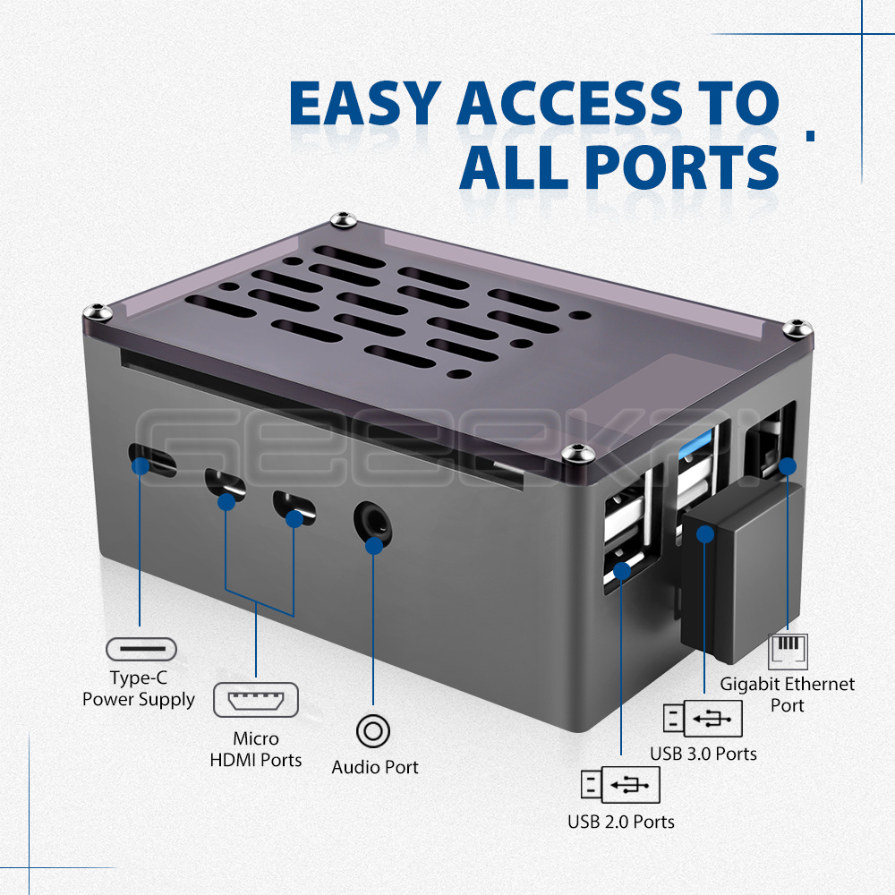 GeeekPi  Aluminum Brick Case B - Turing Pi 2 ulasan dan harga
