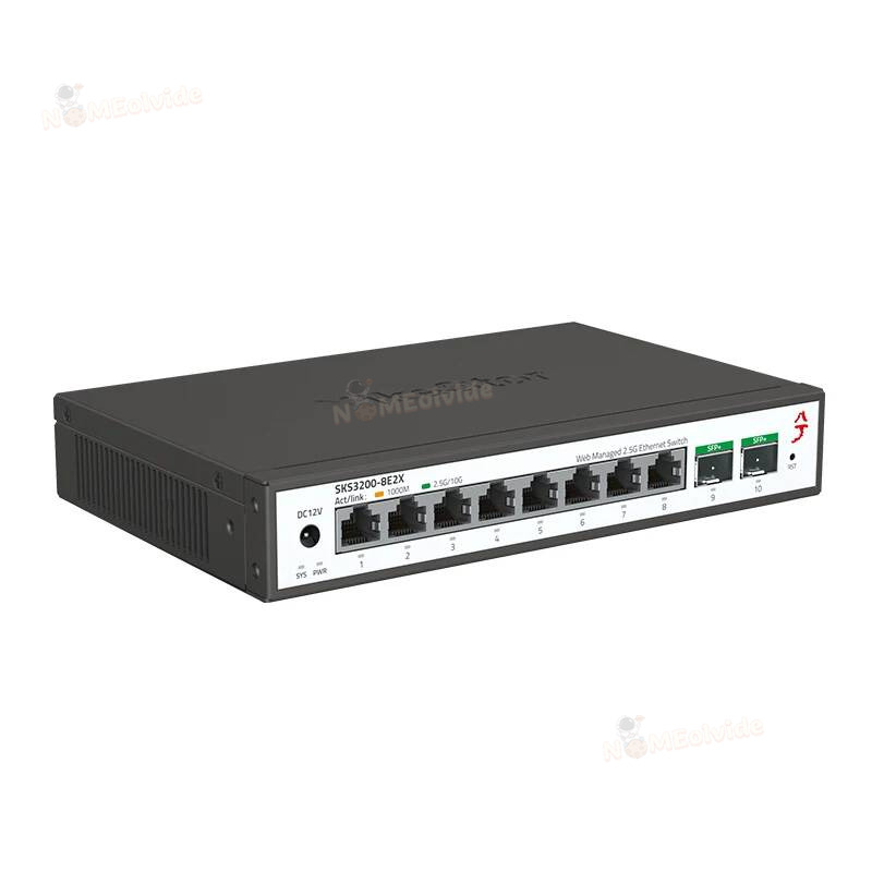 SKS3200 XikeStor 10 Ports L2 S - Sfp+ 10G Managed Switch 8 Port ulasan dan harga