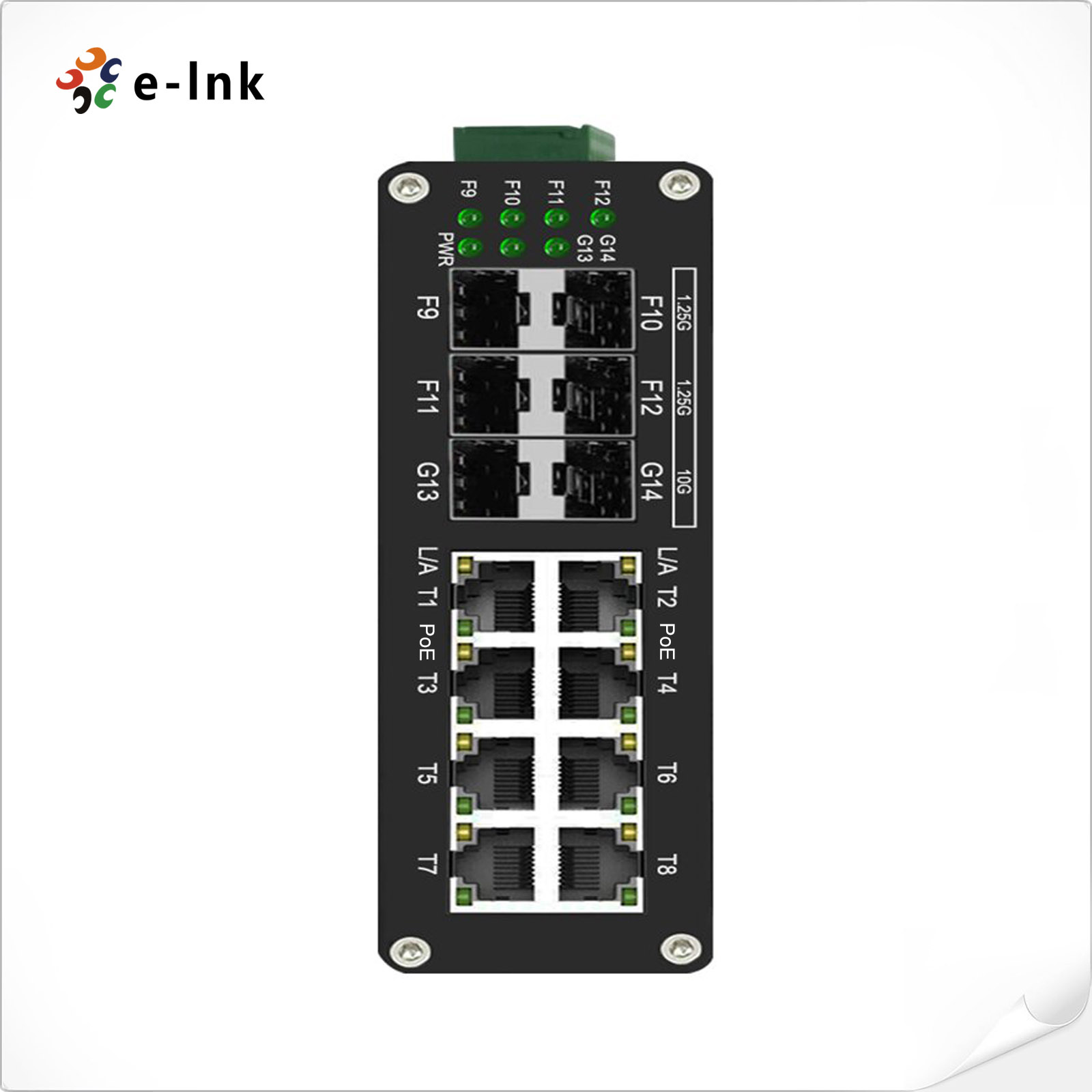 Industrial Ethernet Switch Gig - Managed Gigabit Poe Switch 8 Port 802.3At ulasan dan harga